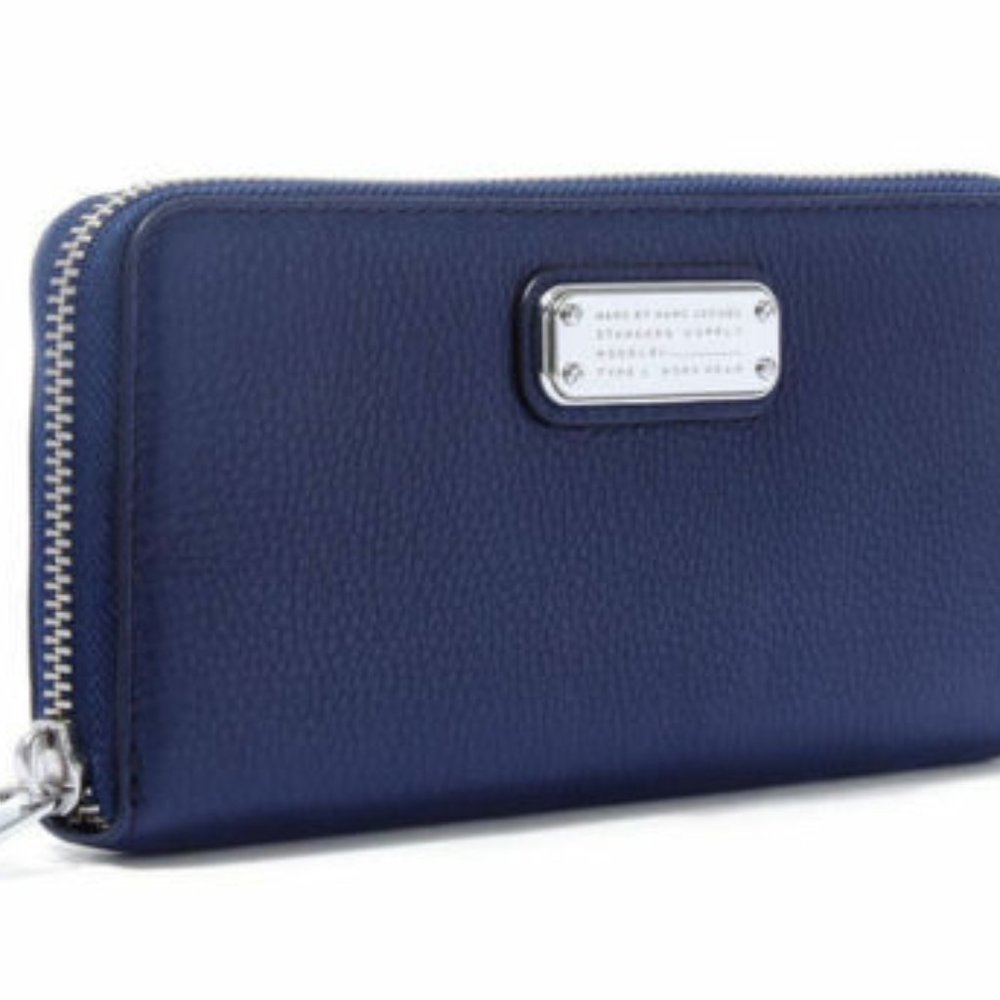 MARC JACOBS New Q Slim Leather Wallet